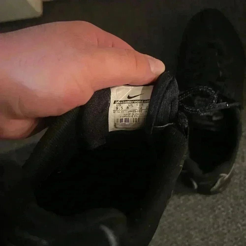 Nike Air Max 95 PRM Tape Black/Silver-Black - Picture 6 of 6